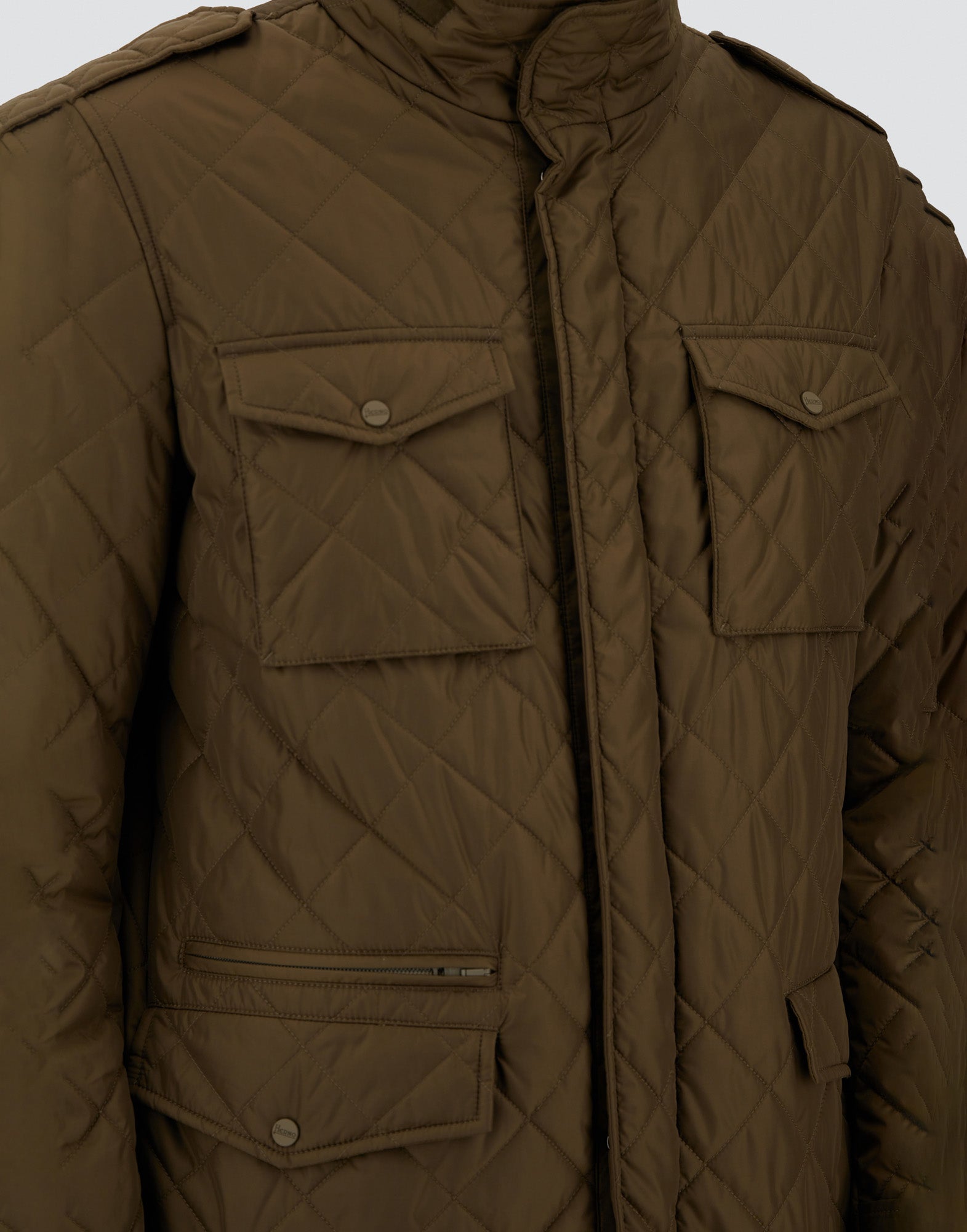 Field jacket trapunta rombi - Herno