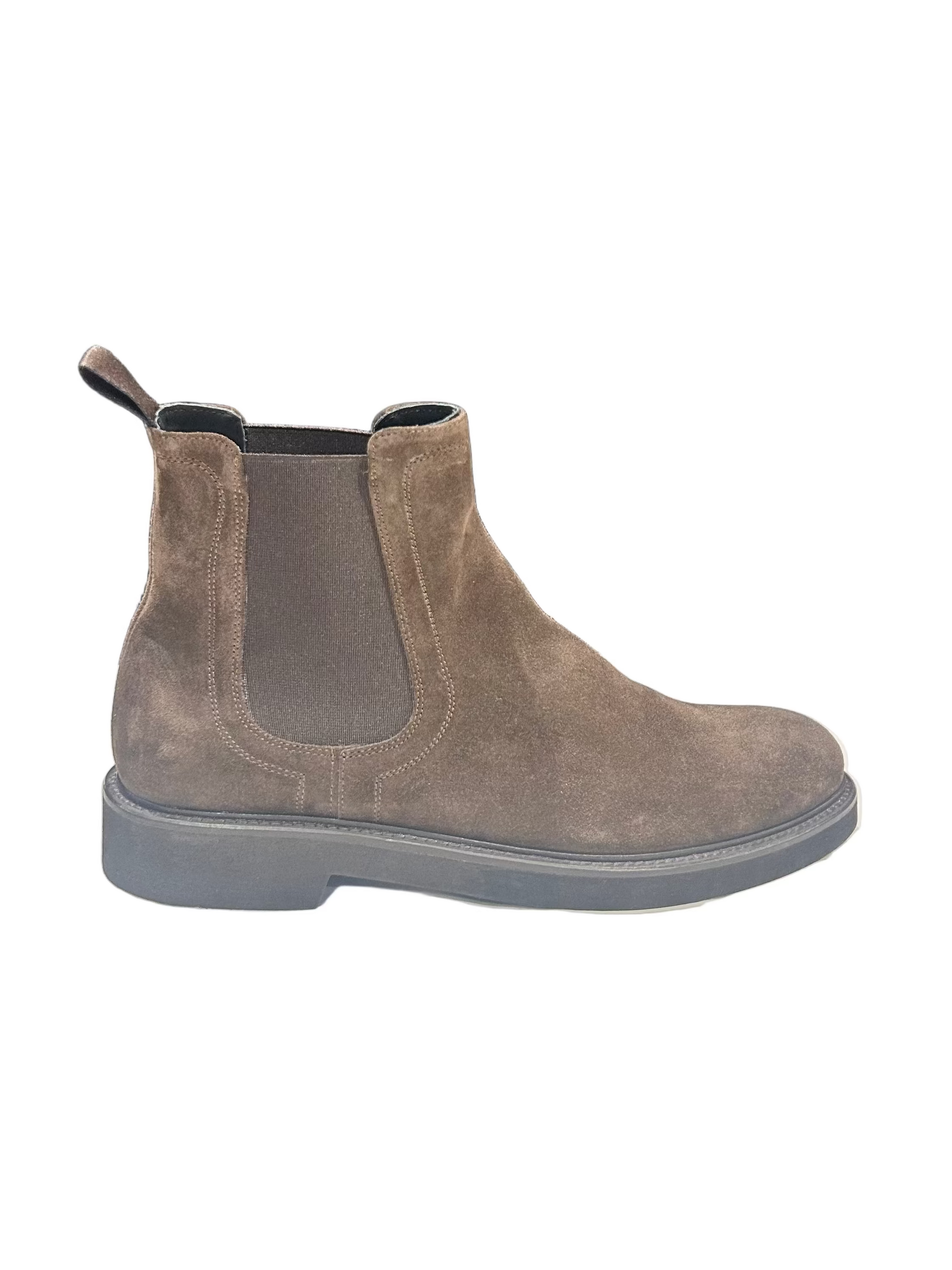 Stivaletto beatles alto in camoscio - Manuel Piperno