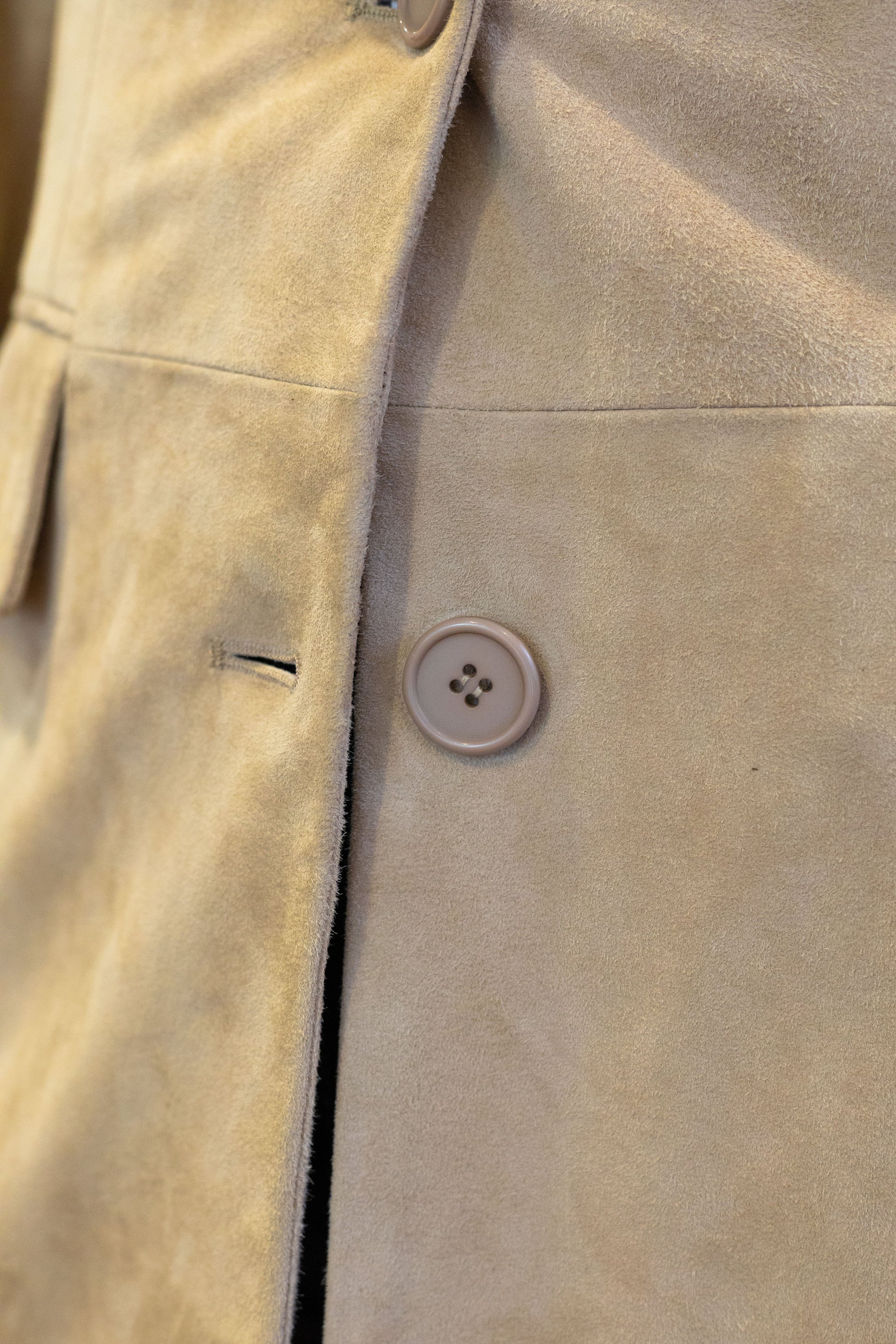 Blazer in pelle scamosciata - SWORD 6.6.44