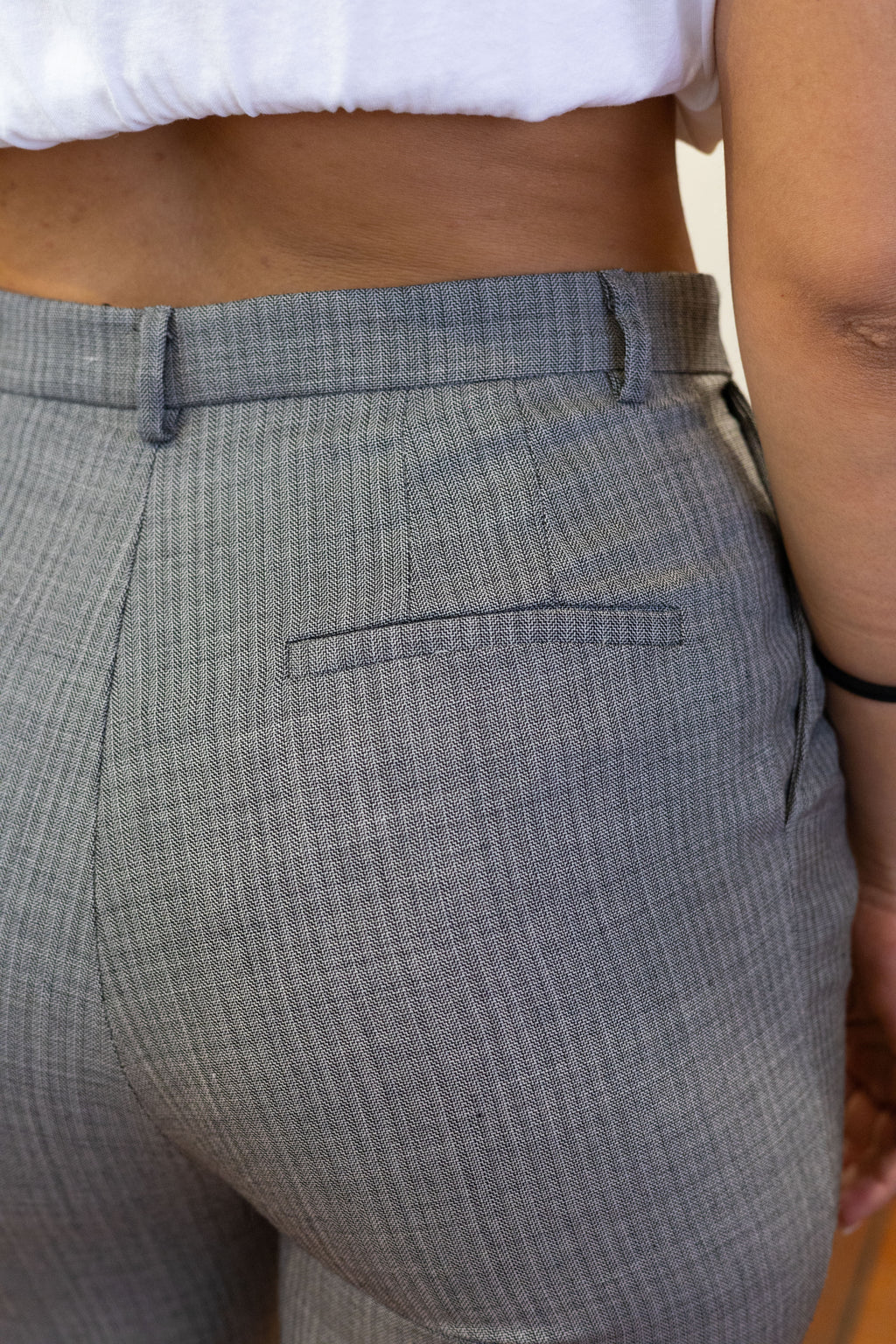 Pantalone a sigaretta in fresco di lana  - The M..