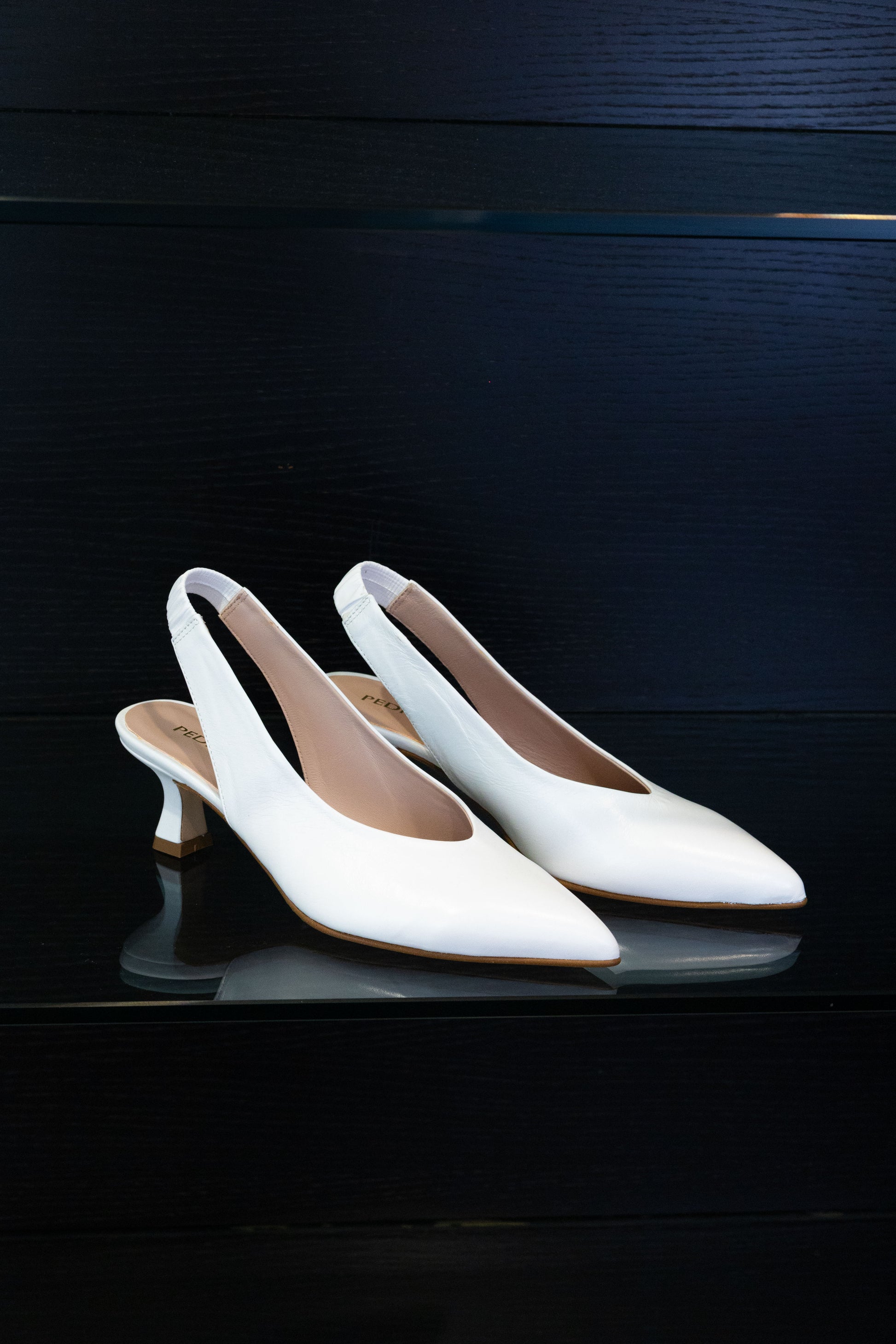 Sling back in pelle liscia - Pedro Mirales