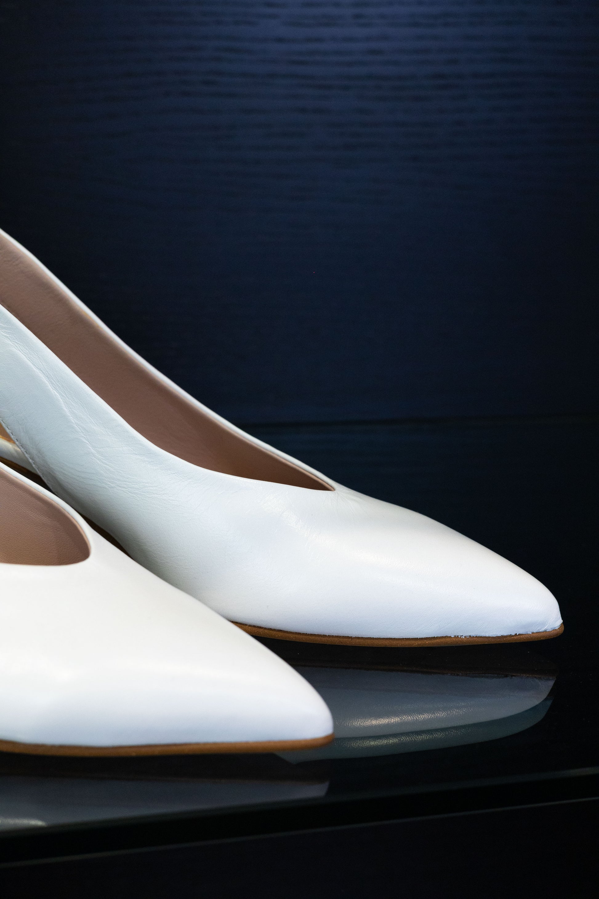 Sling back in pelle liscia - Pedro Mirales