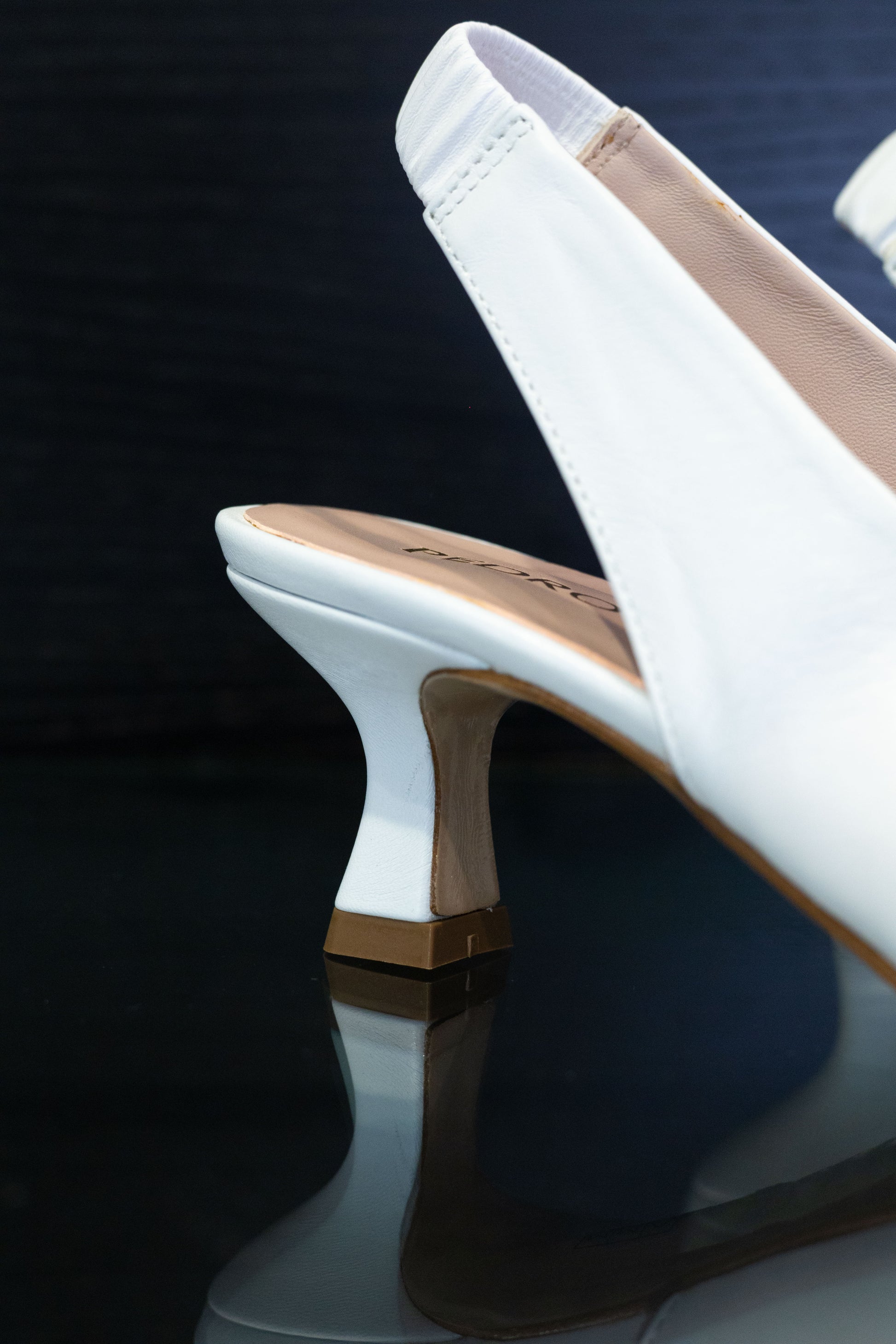 Sling back in pelle liscia - Pedro Mirales