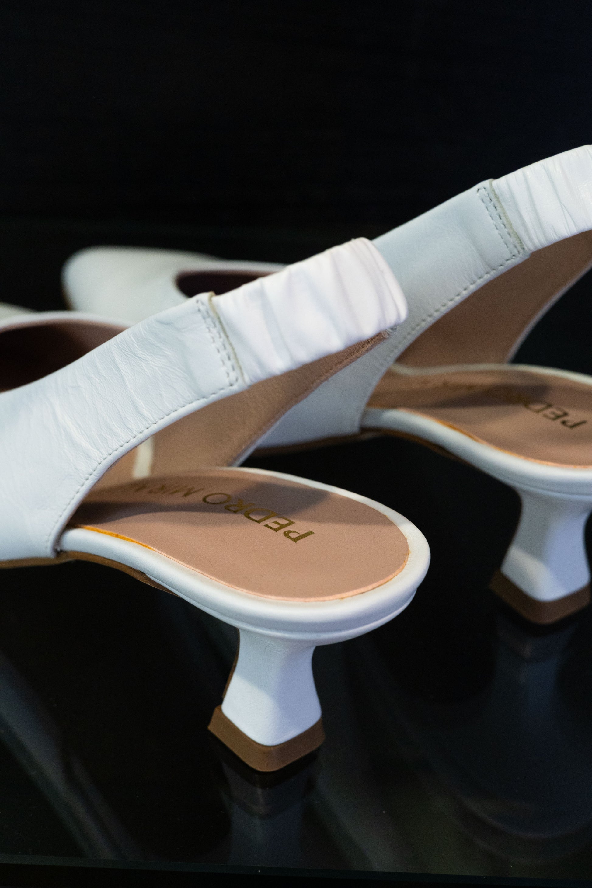 Sling back in pelle liscia - Pedro Mirales