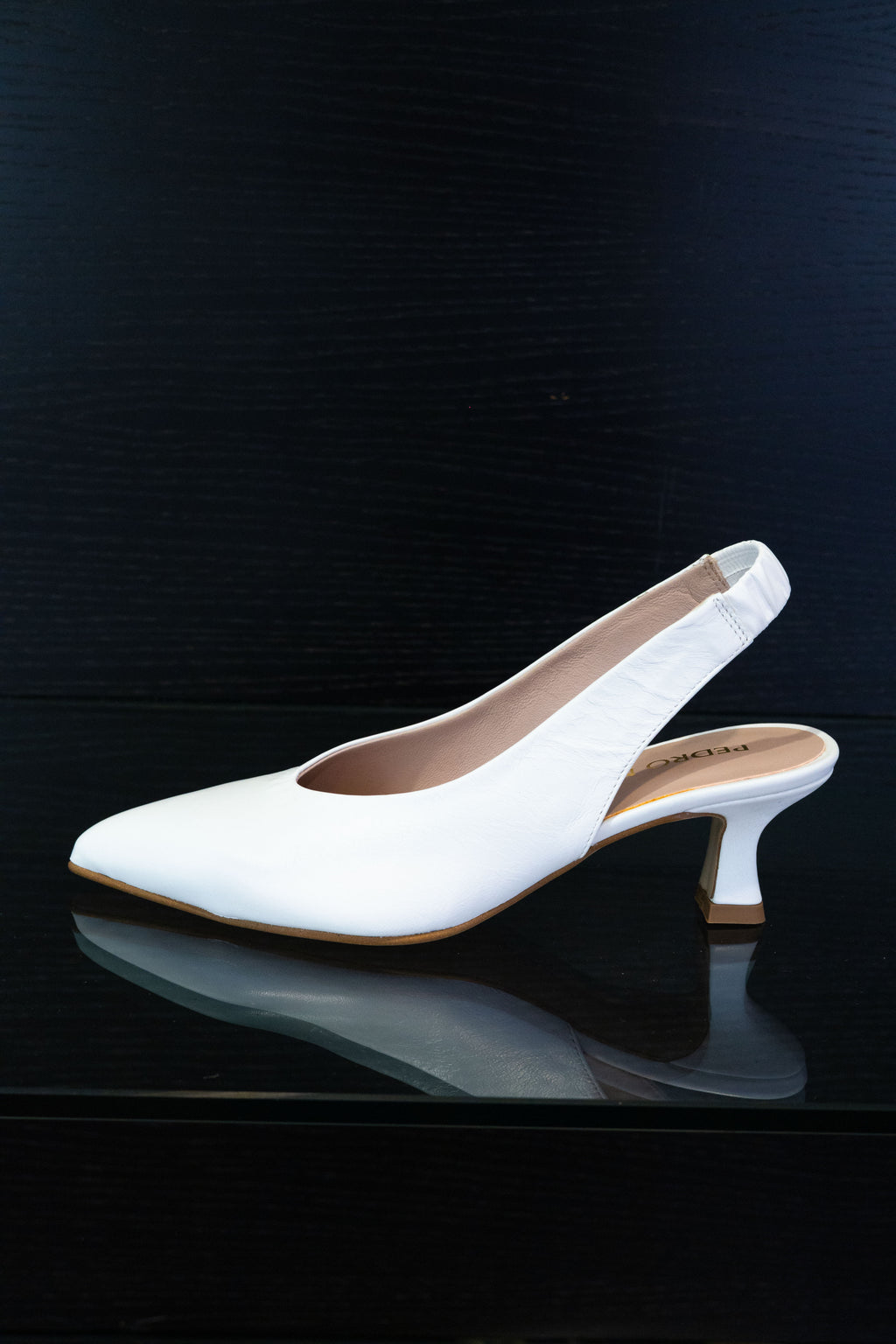 Sling back in pelle liscia - Pedro Mirales