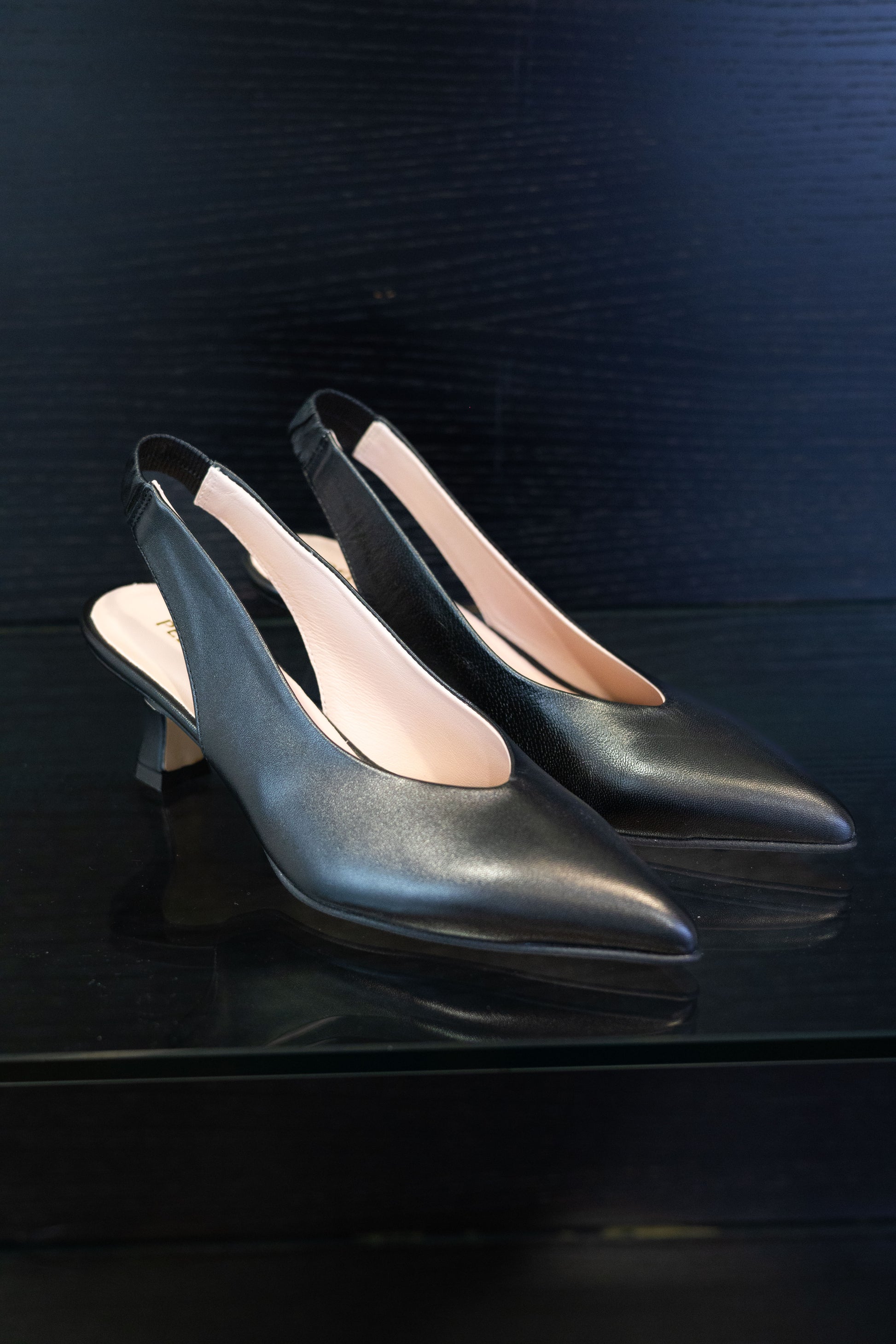 Sling back in pelle liscia - Pedro Mirales