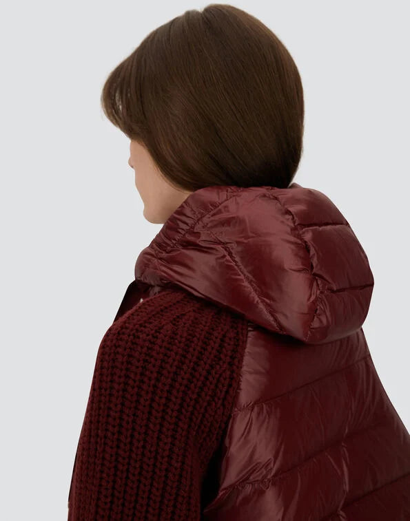 Cardigan in lana cardata - Herno