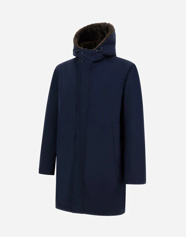 Parka lungo ecopelliccia - Herno