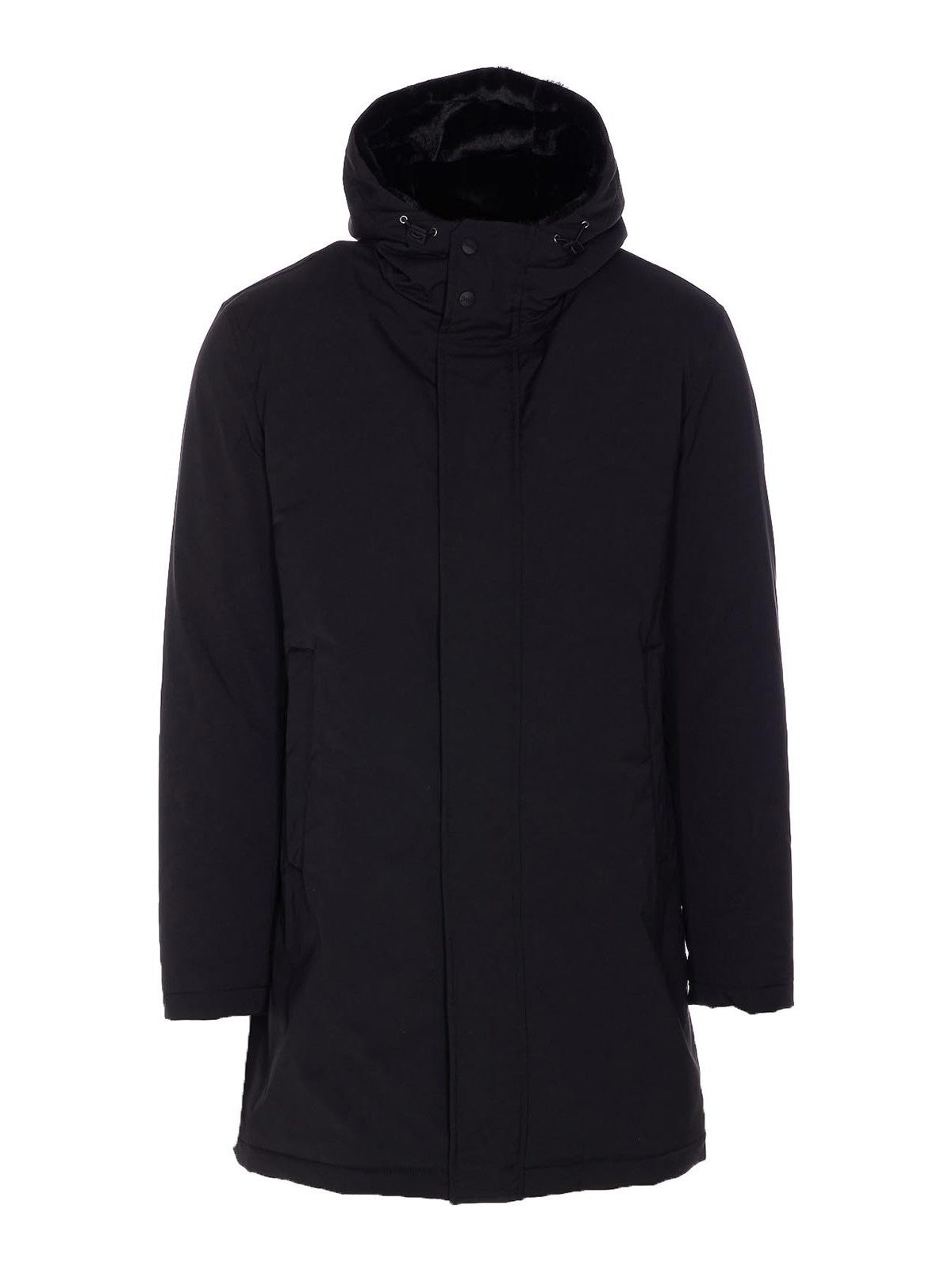 Parka lungo ecopelliccia - Herno