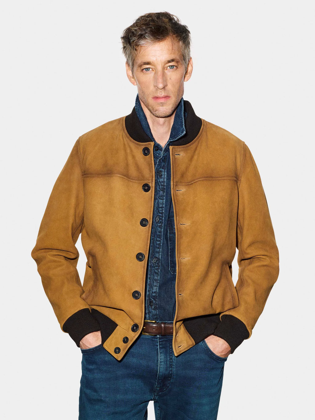 Giacca nabuk - Stewart