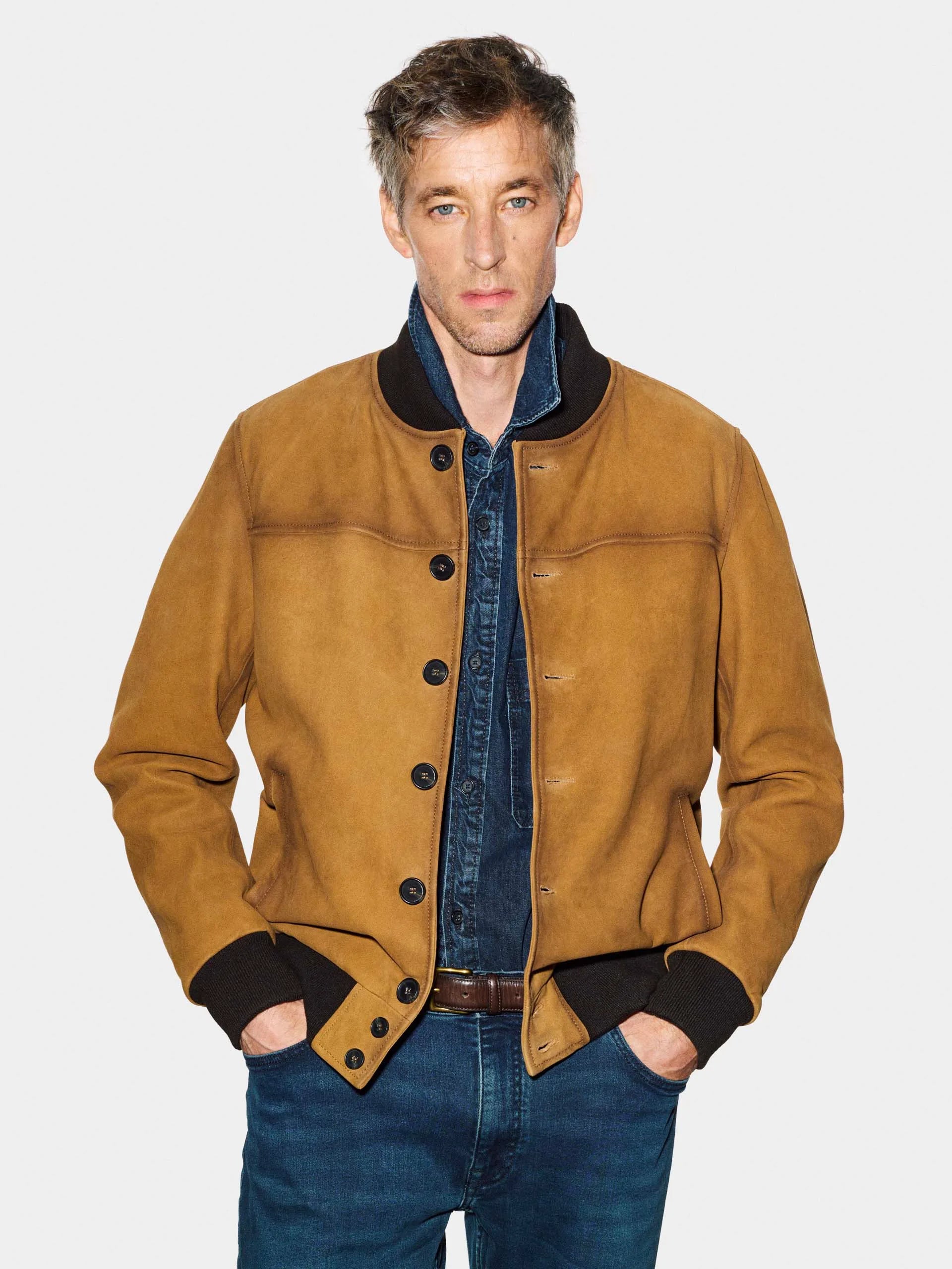 Giacca nabuk - Stewart