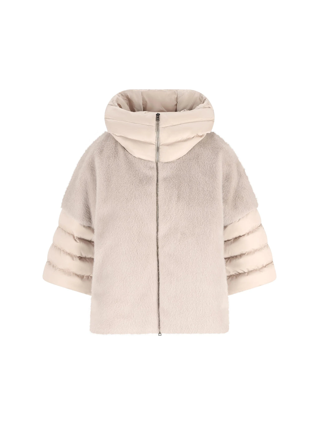 Cappa ecopelliccia e raso - Herno