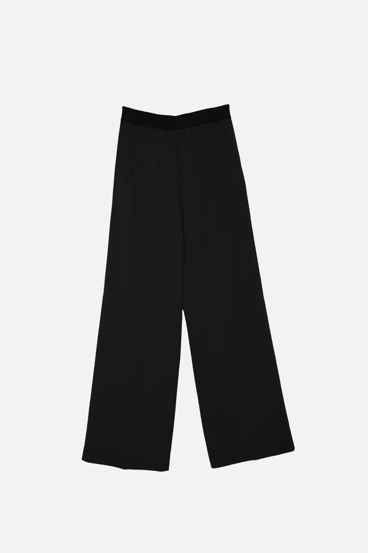 Pantalone a vita alta con elastico in vita - The M..